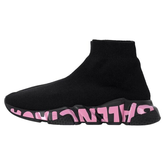 Pre Loved balenciaga Women black High Top - Picture 1 of 8